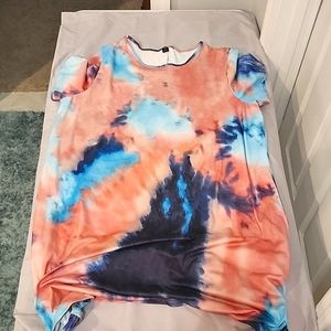 TieDye t-shirt dress